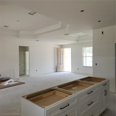 a room with storage and utility