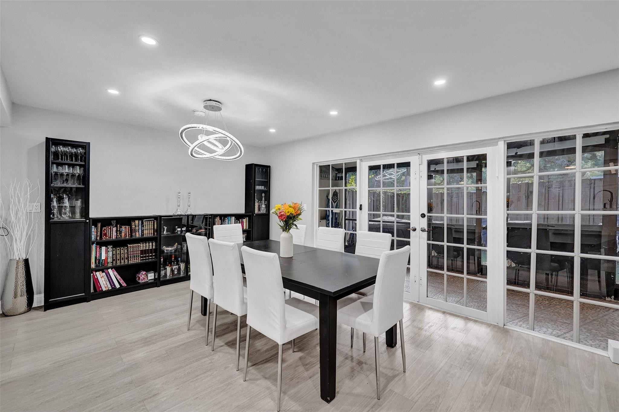 3301 Raleigh Street, Unit 4B Hollywood, FL 33021 - Photo 17 of 54 a view of a dining room with furniture and window