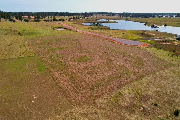 a view of an ocean and city