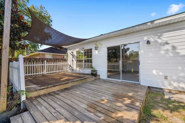 a view of a backyard of a house