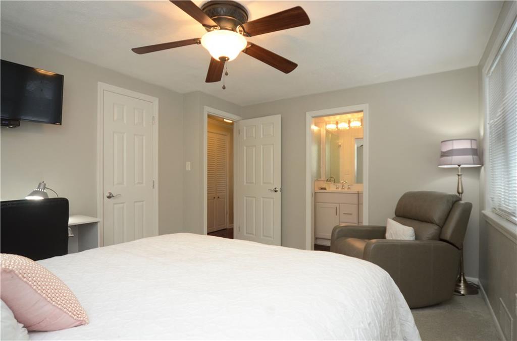 146 Shafer Road Coraopolis, PA 15108 - Photo 13 of 25 Master suite includes large walk-in closet and full bath.