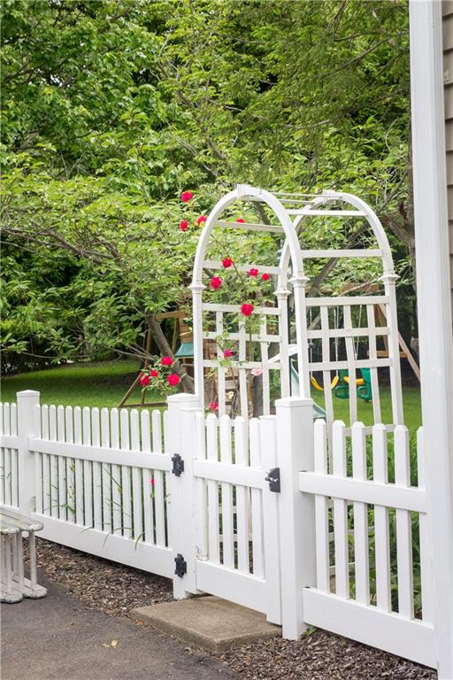 146 Shafer Road Coraopolis, PA 15108 - Photo 25 of 25 Garden gate leads you from the driveway into the side and back yards.