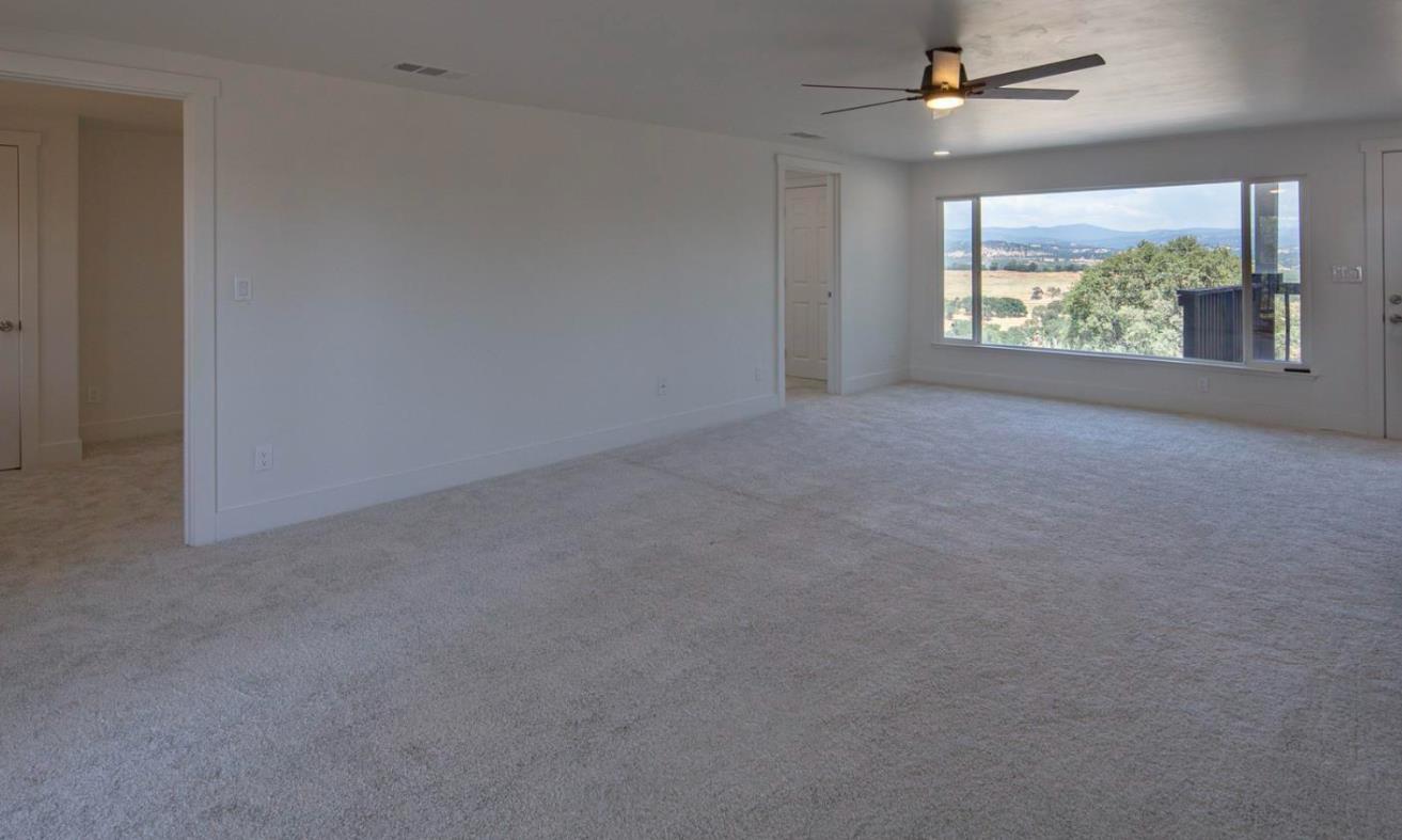 14594 Perricone Road Jamestown, CA 95327 - Photo 20 of 48 an empty room with windows ceiling fan and windows
