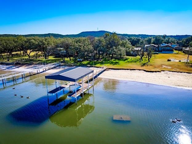 1935 Deer Trail Road Graford, TX 76449 - Photo 6 of 36 Gentle Slope to the water from this Level Lot