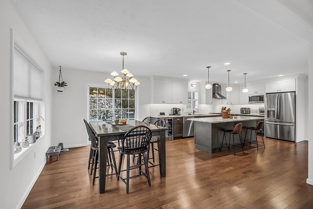 22 Paper Birch Path, Unit 36 Worcester, MA 01605 - Photo 9 of 34 a view of a dining room with furniture and wooden floor