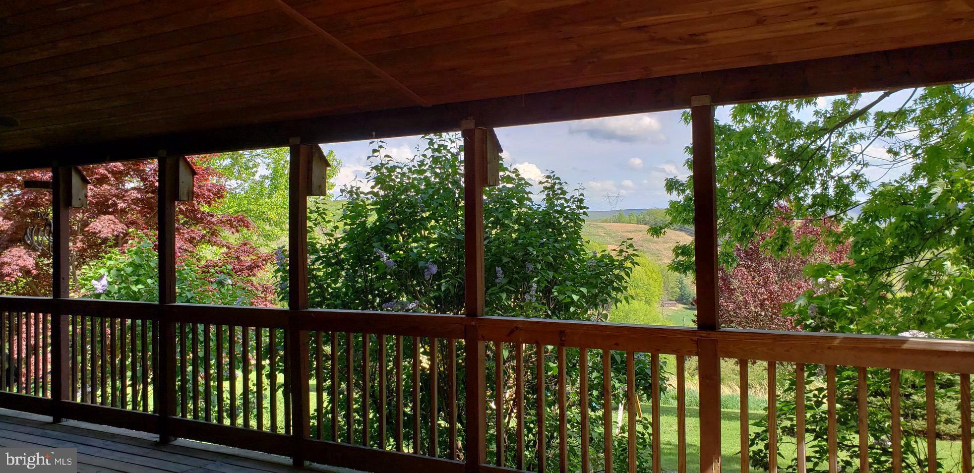 4038 Mount Olive Road Rio, WV 26755 - Photo 6 of 80 Views from the wrap around porch