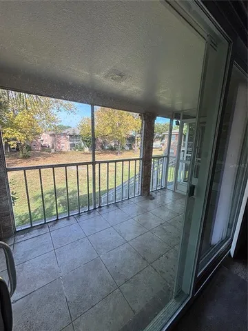 a view of hallway with stairs