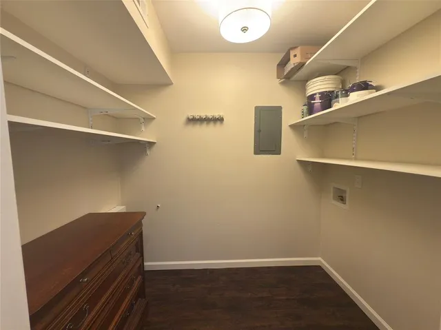 a view of storage and utility