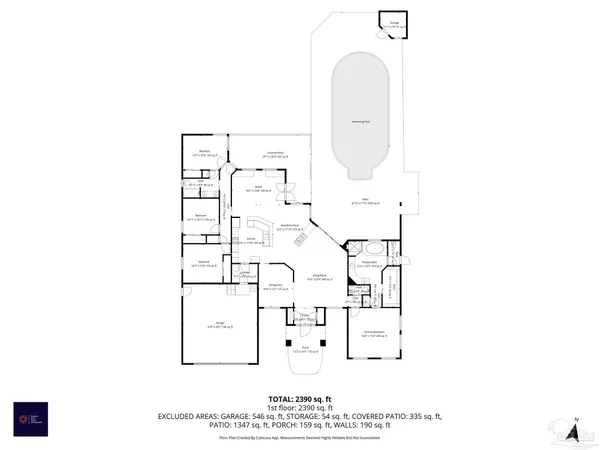 $525,000 | 4244 North Cambridge Way, Pace, FL 32571