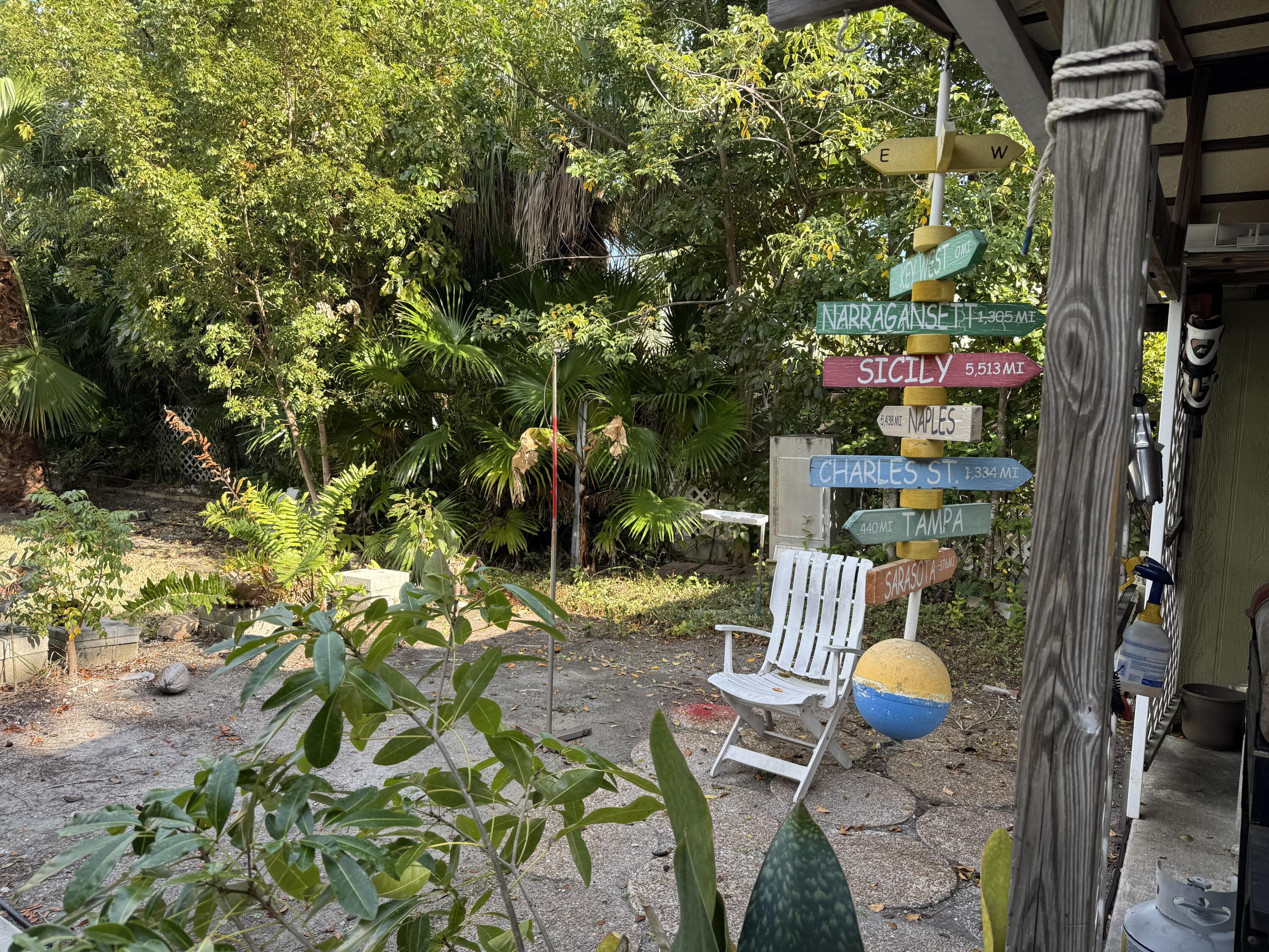 1610 Laird Street Key West, FL 33040 - Photo 15 of 20 a view of balcony with wooden floor