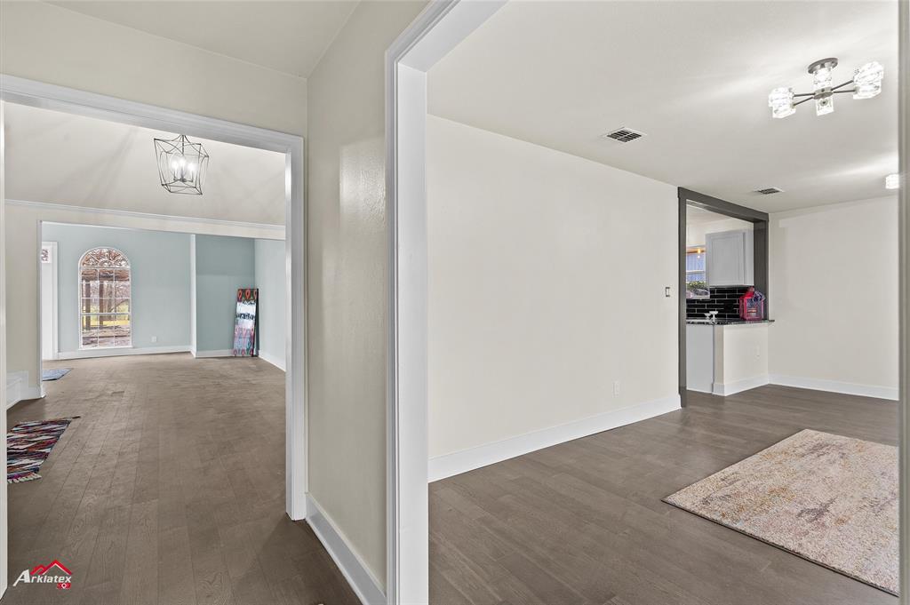 5524 Hickory Ridge Drive Bossier City, LA 71111 - Photo 12 of 17 a view of hallway with livingroom and stairs
