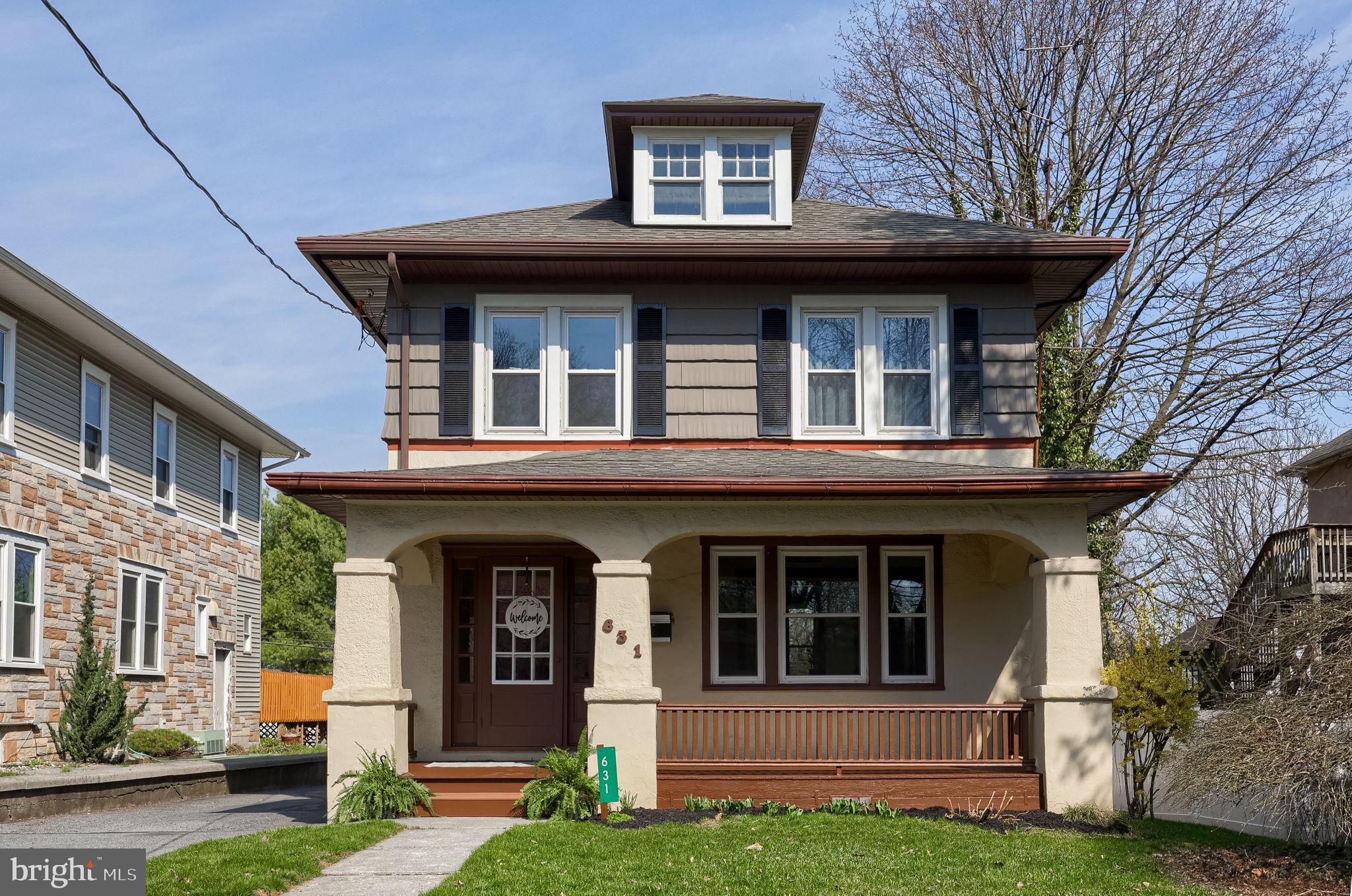 Charming two-story home with character.