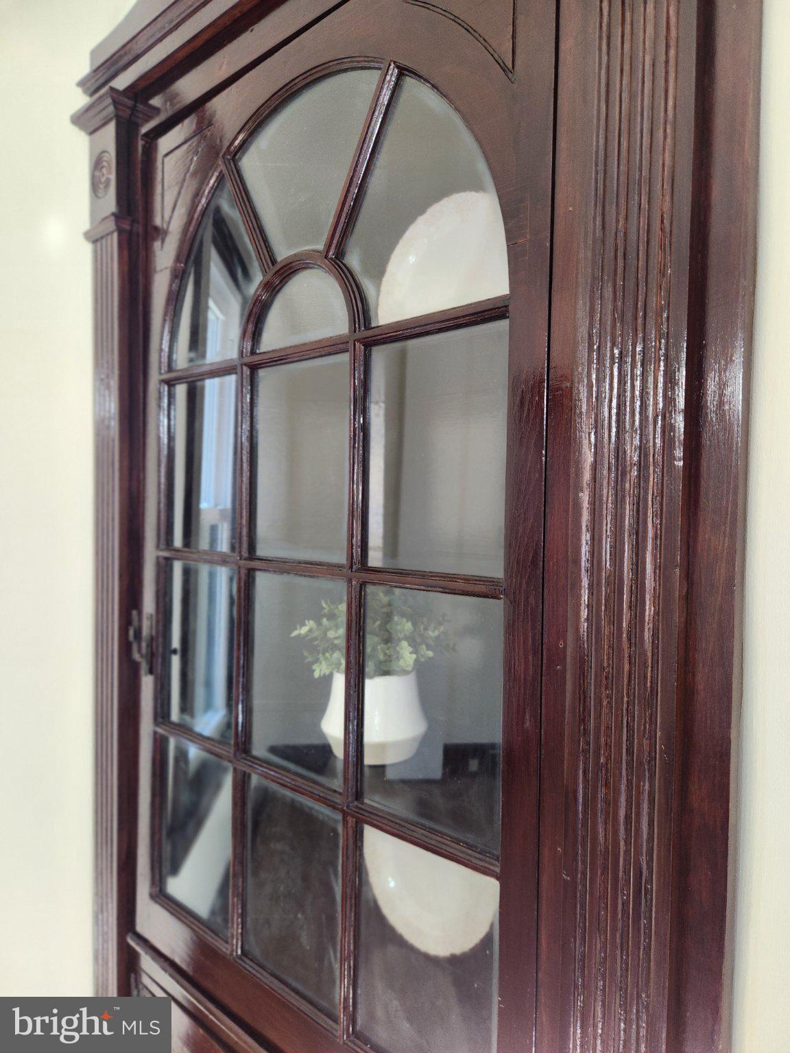 631 South Broad Street Lititz, PA 17543 - Photo 19 of 55 Elegant wooden display cabinet detail.