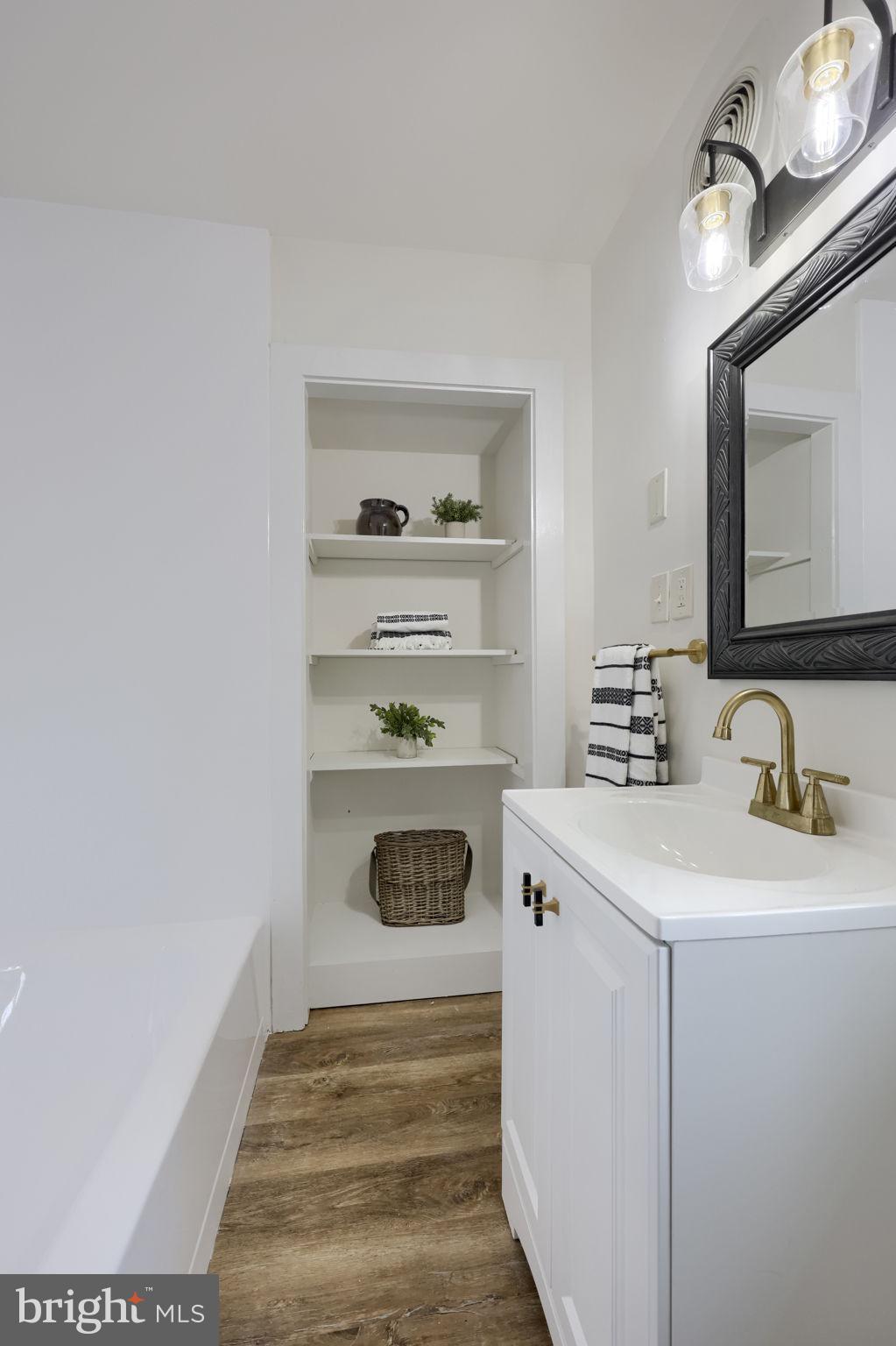 631 South Broad Street Lititz, PA 17543 - Photo 46 of 55 Sleek modern bathroom with stylish accents.
