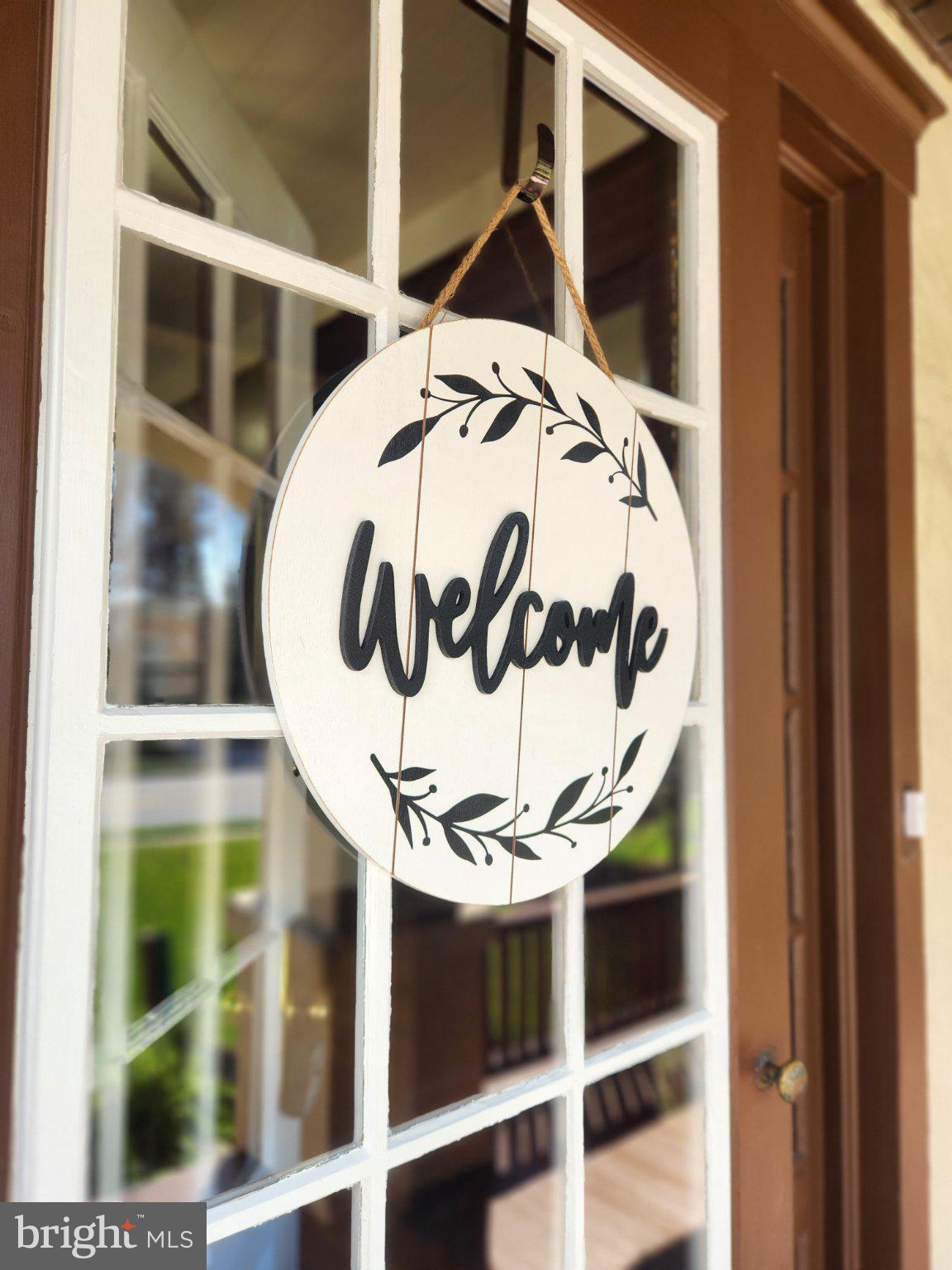 631 South Broad Street Lititz, PA 17543 - Photo 7 of 55 Charming welcome sign at the door.