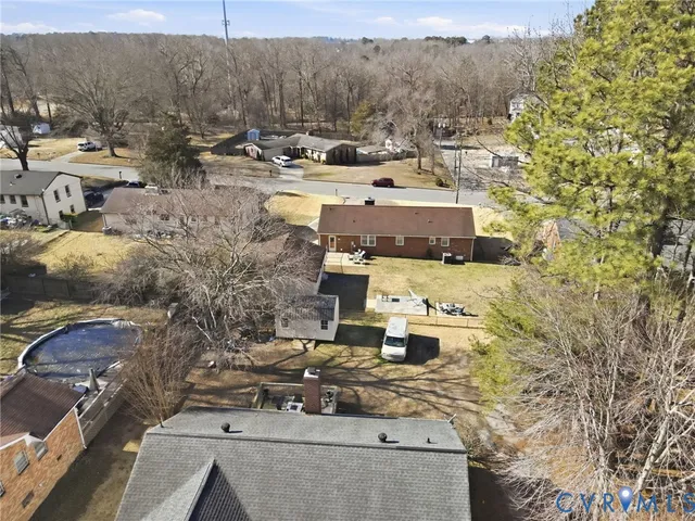 a view of houses with outdoor space