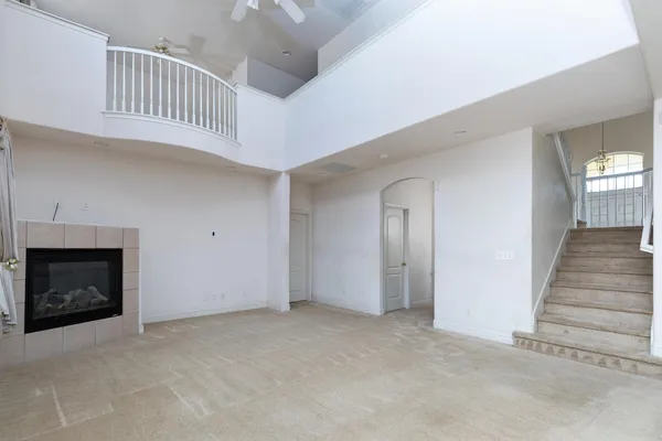 a view of empty room