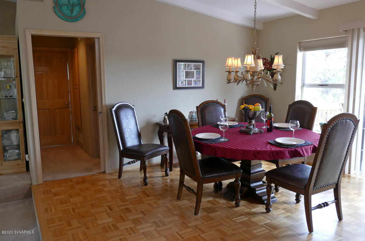2275 Corral Road Sedona, AZ 86336 - Photo 17 of 30 a view of a dining room with furniture