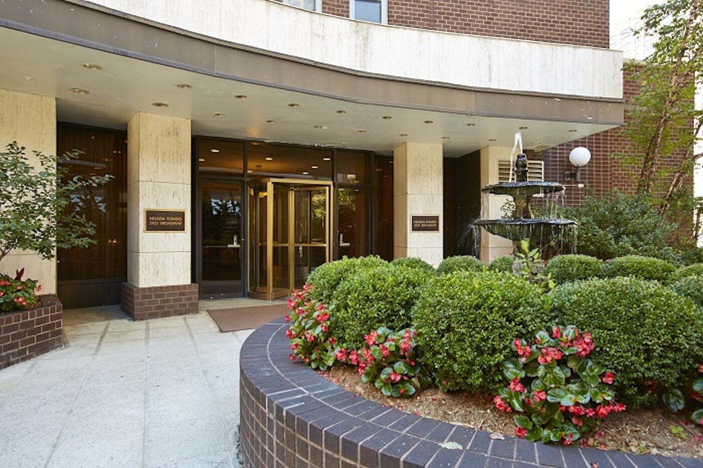 2025 Broadway, Unit 5C Manhattan, NY 10023 - Photo 7 of 10 a front view of a house with a porch