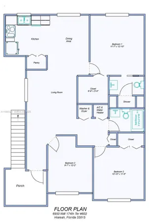 $2,550 | 6950 Northwest 174th Terrace, Unit 602, Hialeah, FL 33015