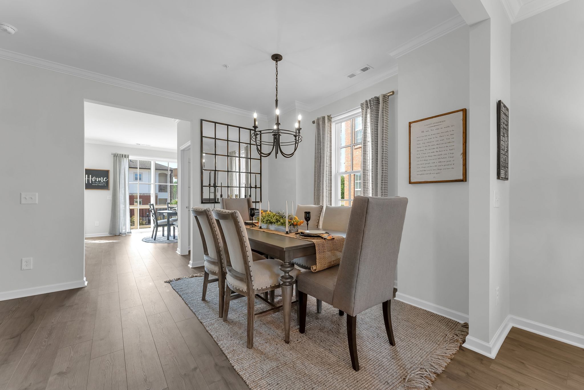 2083 Tollgate Boulevard Thompson's Station, TN 37179 - Photo 12 of 40 a view of a dining room with furniture window and wooden floor