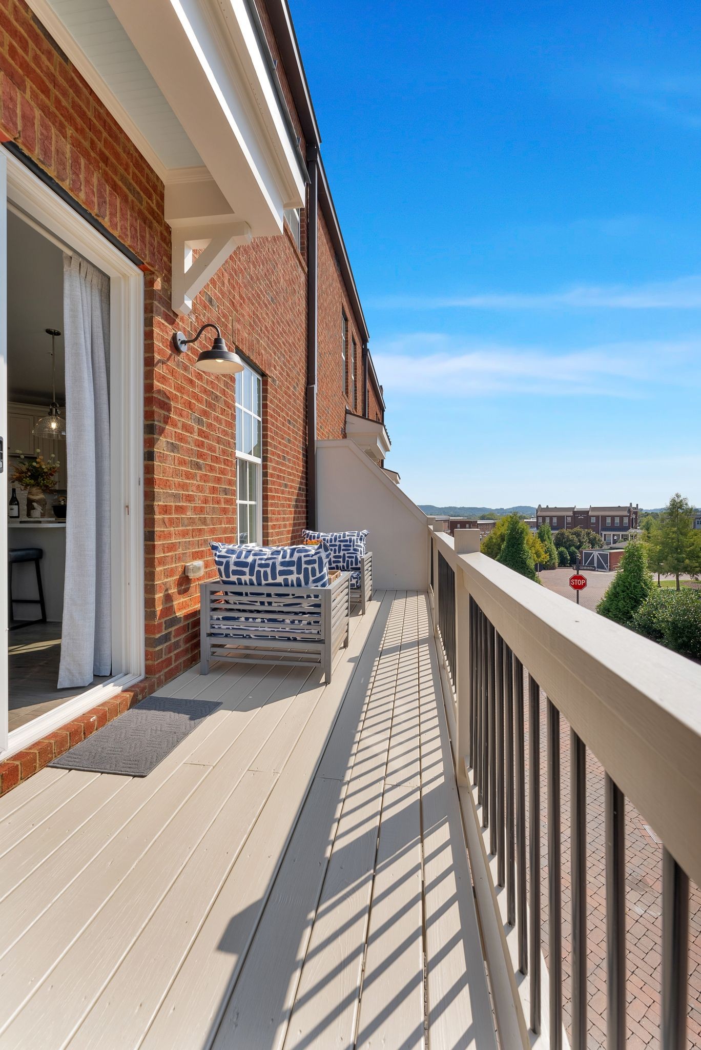 2083 Tollgate Boulevard Thompson's Station, TN 37179 - Photo 20 of 40 a view of balcony with wooden floor and fence