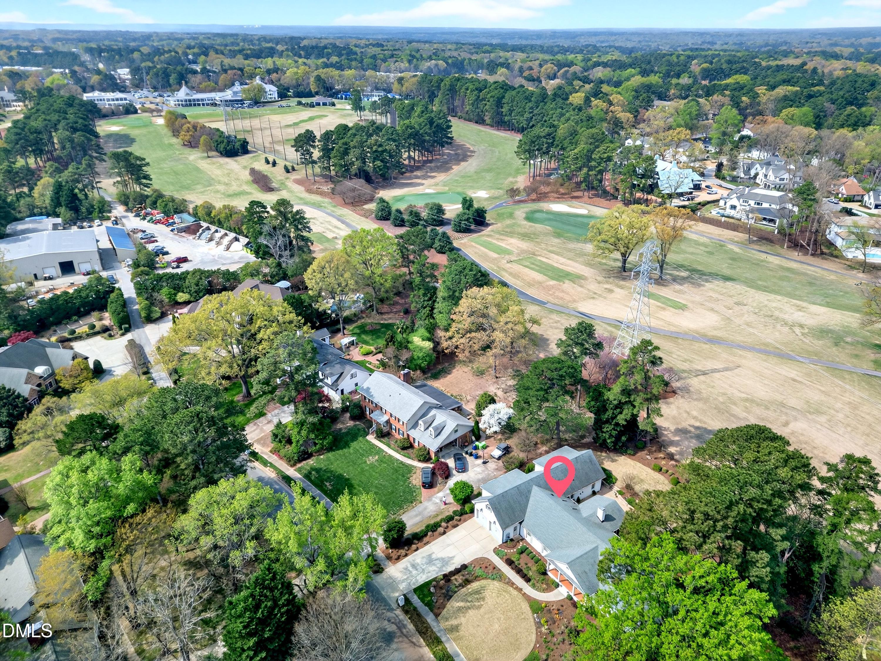 6713 Foxfire Place Raleigh, NC 27615 - Photo 78 of 89 Aerial-7