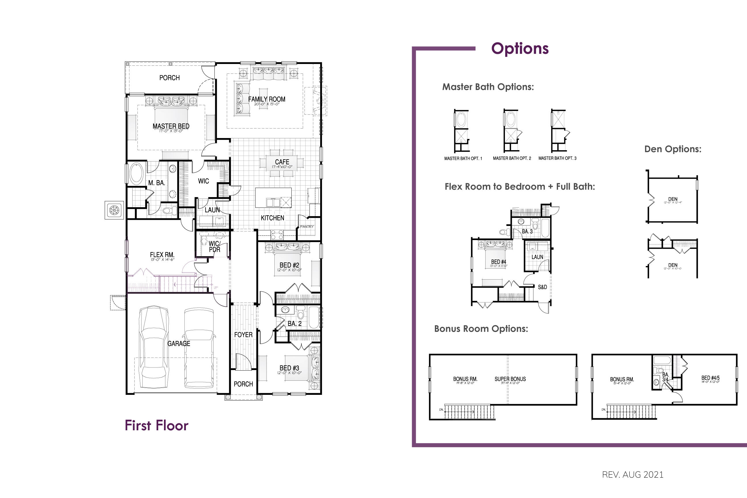 149 Deer Run Road Summerville, SC 29483 - Photo 9 of 9 Alexander-Floor-Plan-2021