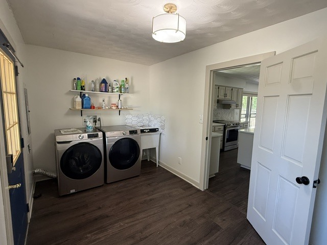 6241 Wards Mill Road Marion, IL 62959 - Photo 17 of 29 a view of a kitchen with fridge and wooden floor