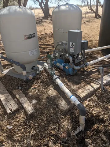 a backyard of a house