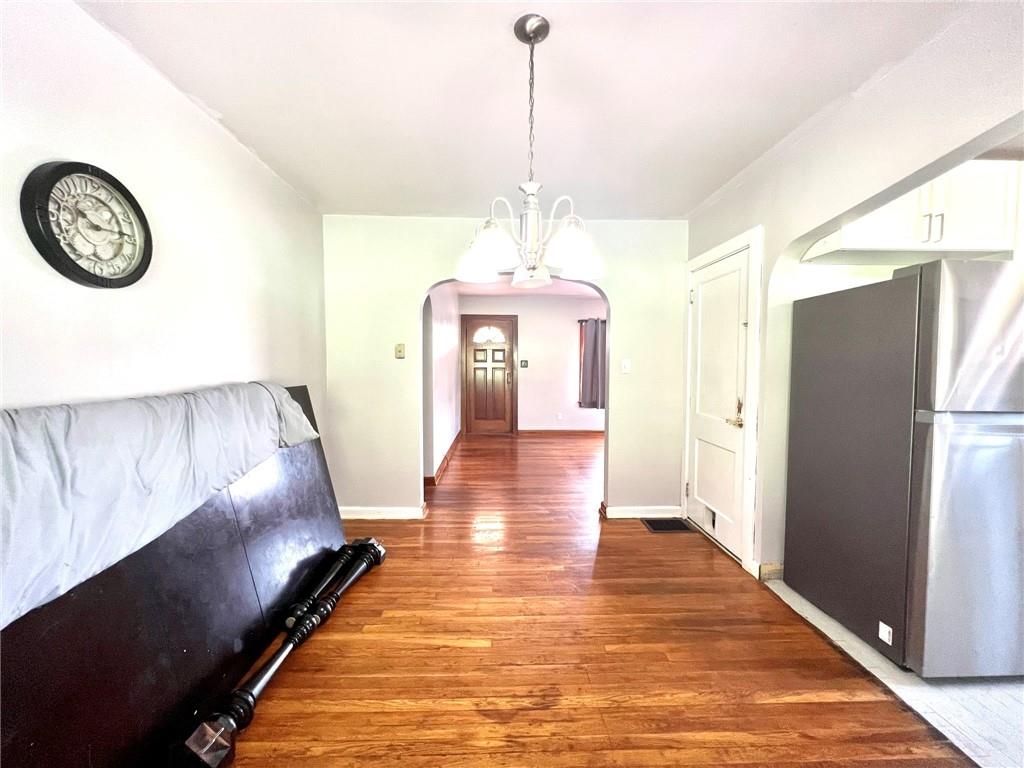 389 Mt Morris Road Mount Morris, PA 15349 - Photo 7 of 25 a view of a hallway with wooden floor