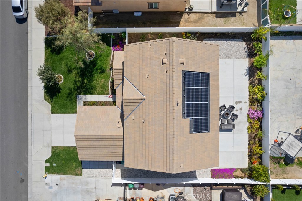 12875 Wainwright Lane Moreno Valley, CA 92555 - Photo 34 of 37 an aerial view of residential houses and street