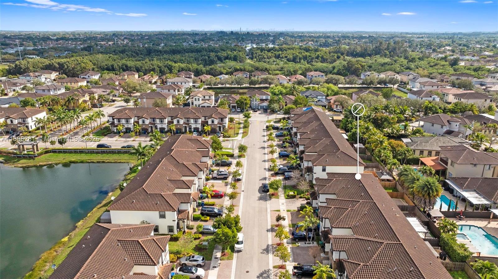 9000 Northwest 183rd Street, Unit 9000 Hialeah, FL 33018 - Photo 8 of 41 a view of a city with an ocean view