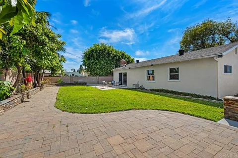 a view of outdoor space and yard