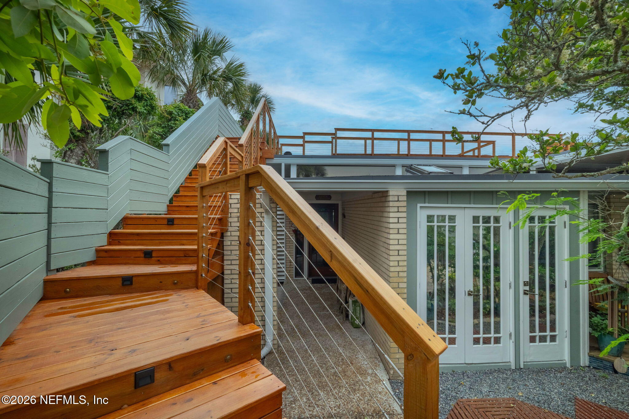 2337 Seminole Road, Unit B Atlantic Beach, FL 32233 - Photo 23 of 24 Unit B walkway to front door
