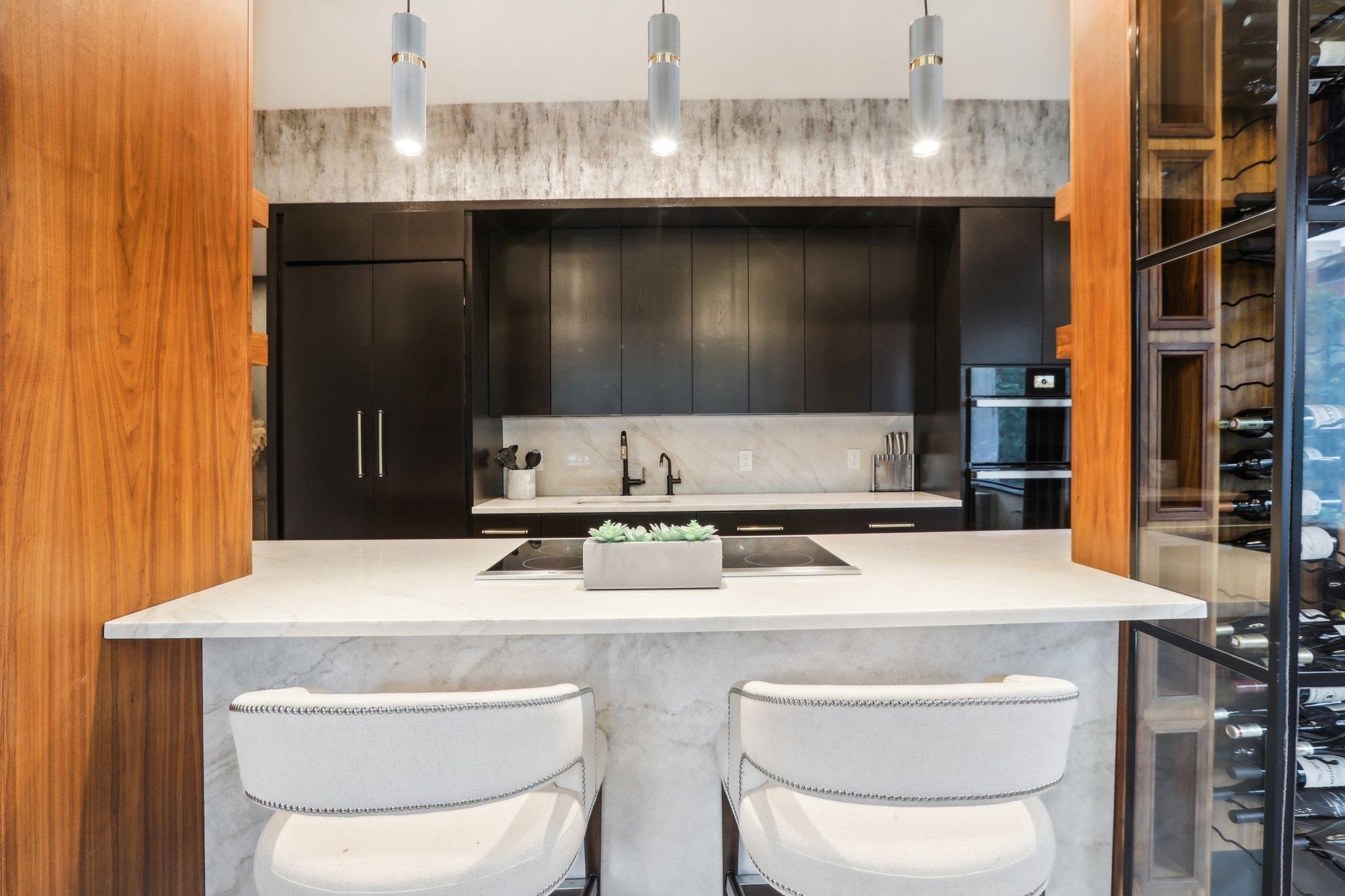 1500 Washington Street, Unit 3D Hoboken, NJ 07030 - Photo 11 of 23 a kitchen with a sink and cabinets