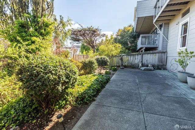a outdoor view with sitting space
