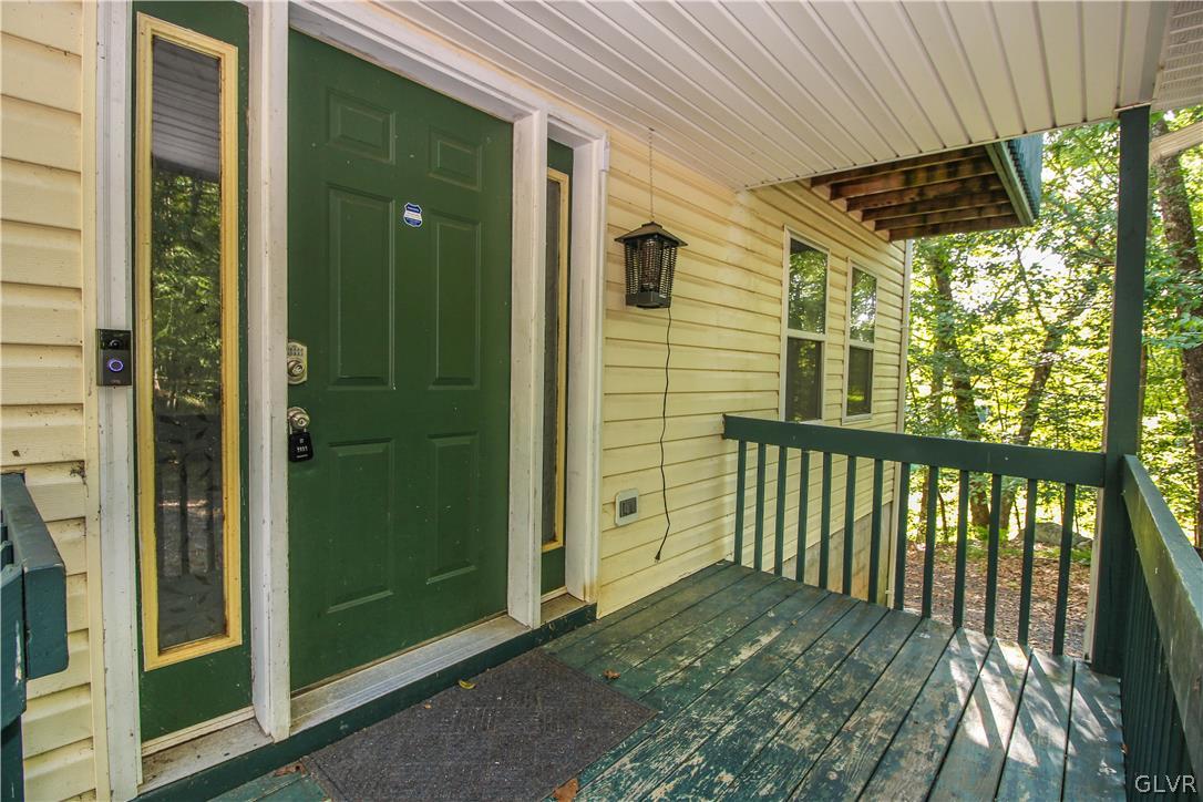 4219 Winchester Way Bushkill, PA 18324 - Photo 6 of 49 a view of a porch with a door