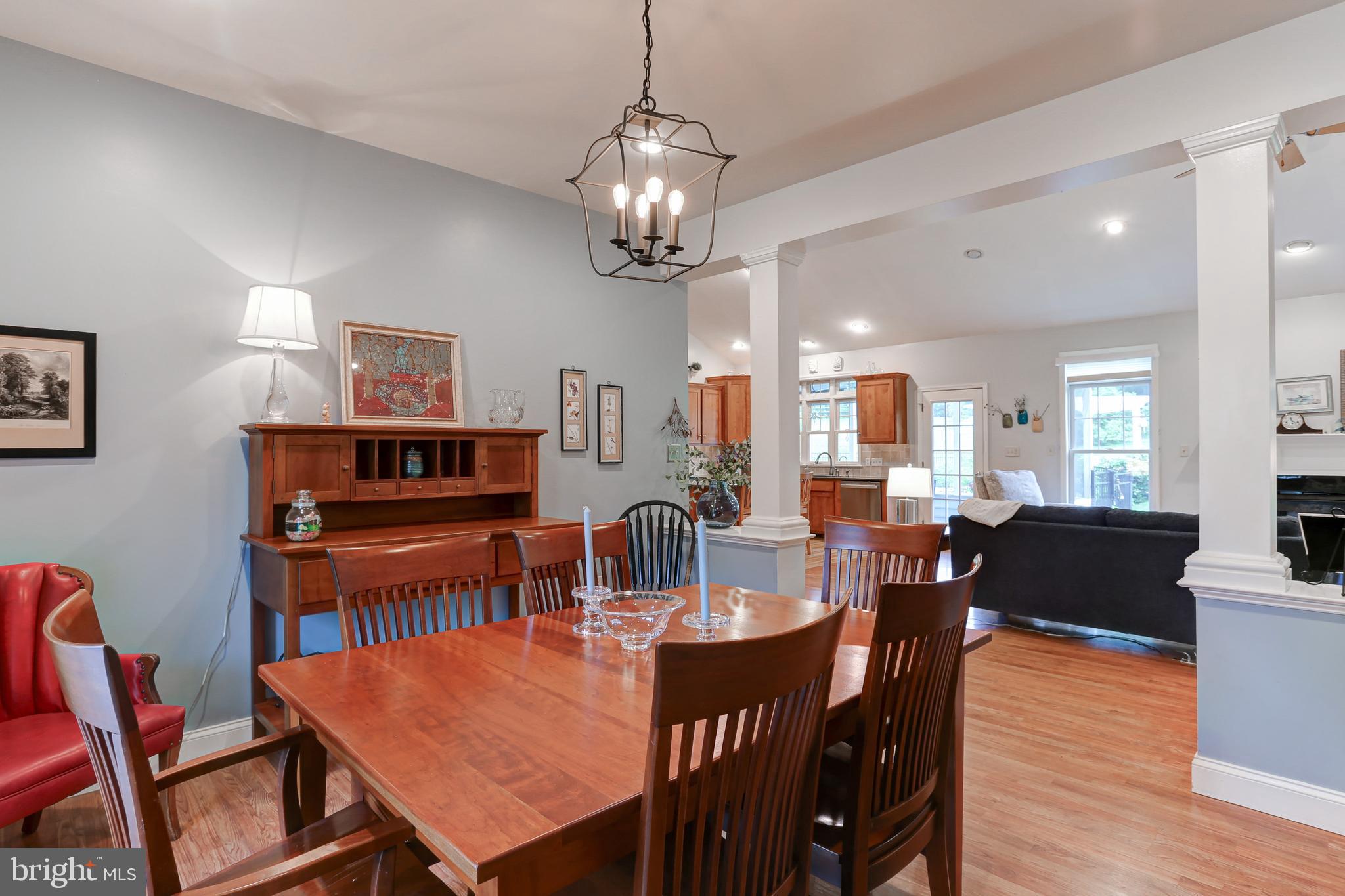 10 Elser Hill Road Lititz, PA 17543 - Photo 17 of 63 a view of a dining room with furniture and wooden floor