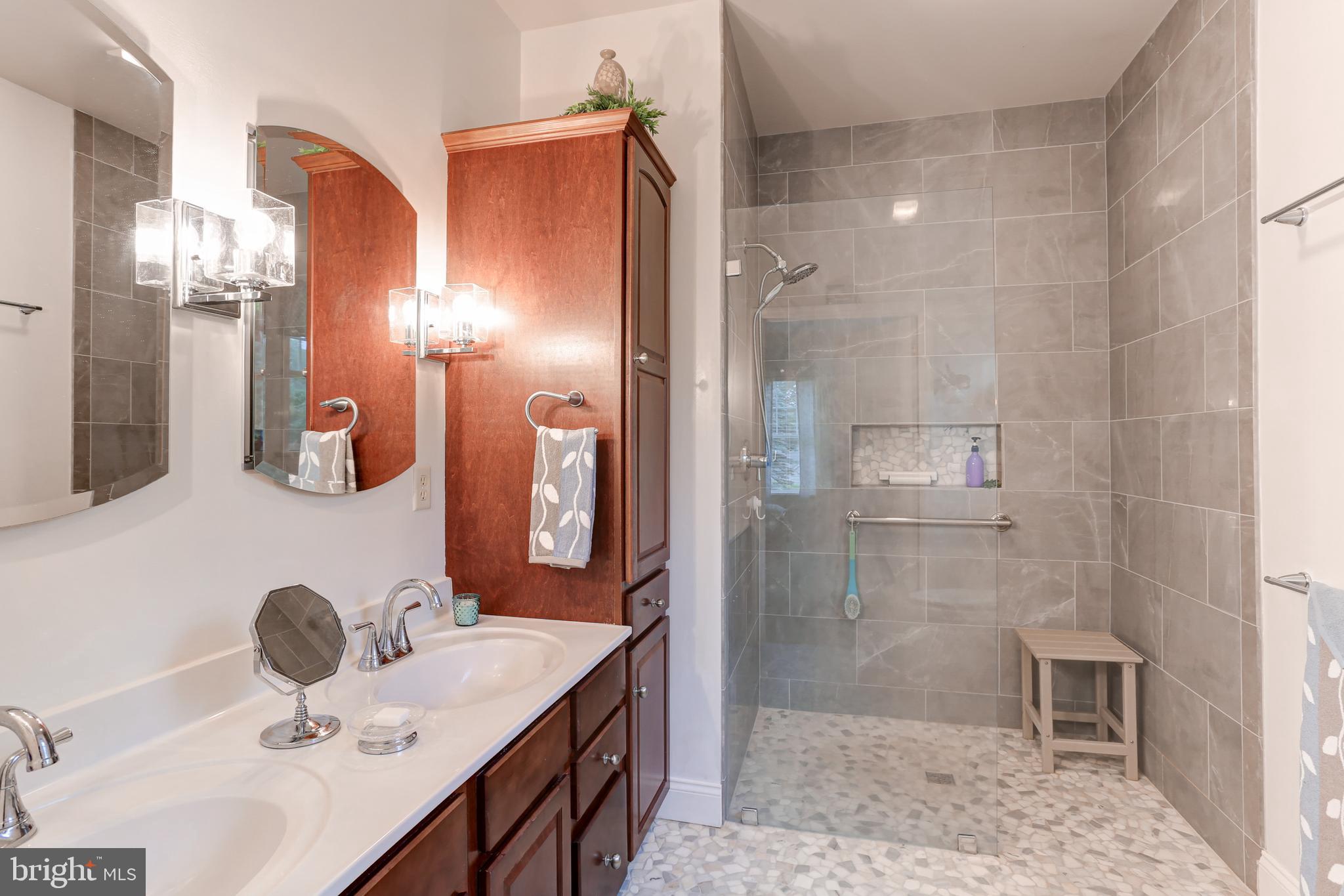 10 Elser Hill Road Lititz, PA 17543 - Photo 25 of 63 a bathroom with a sink and a mirror