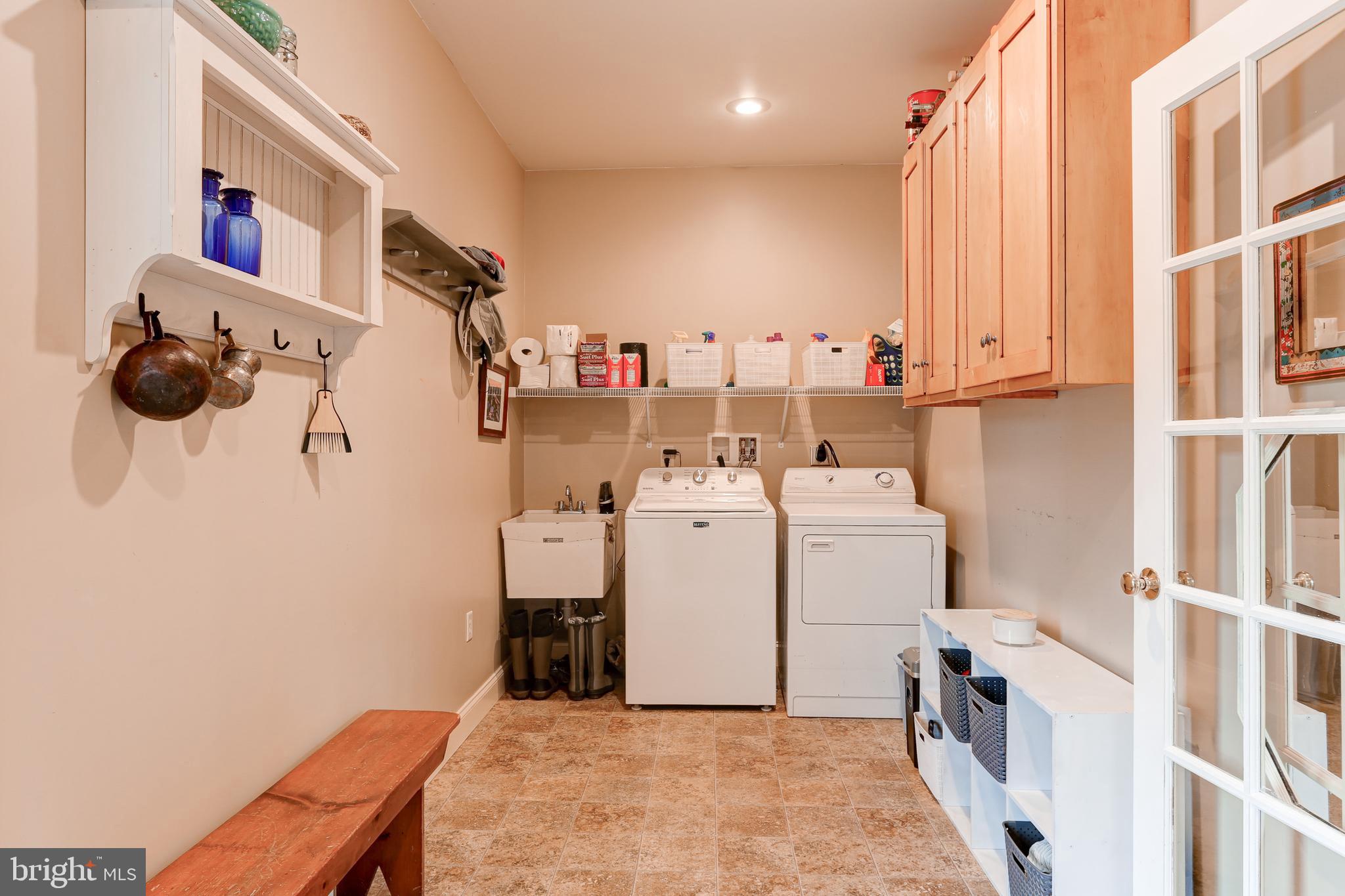 10 Elser Hill Road Lititz, PA 17543 - Photo 34 of 63 a view of storage and utility room with washer and dryer