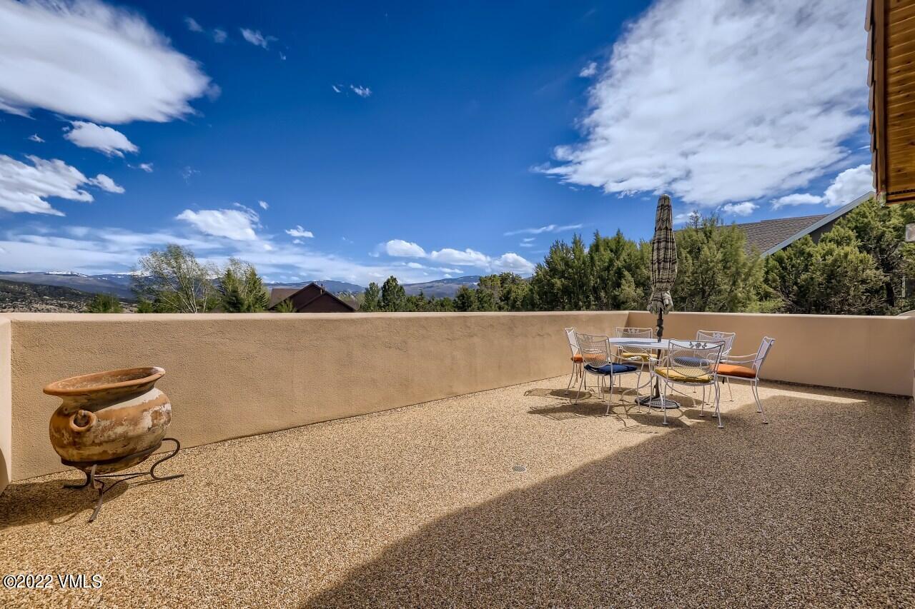 417 Neilson Gulch Road Eagle, CO 81631 - Photo 26 of 28 a view of an outdoor sitting area
