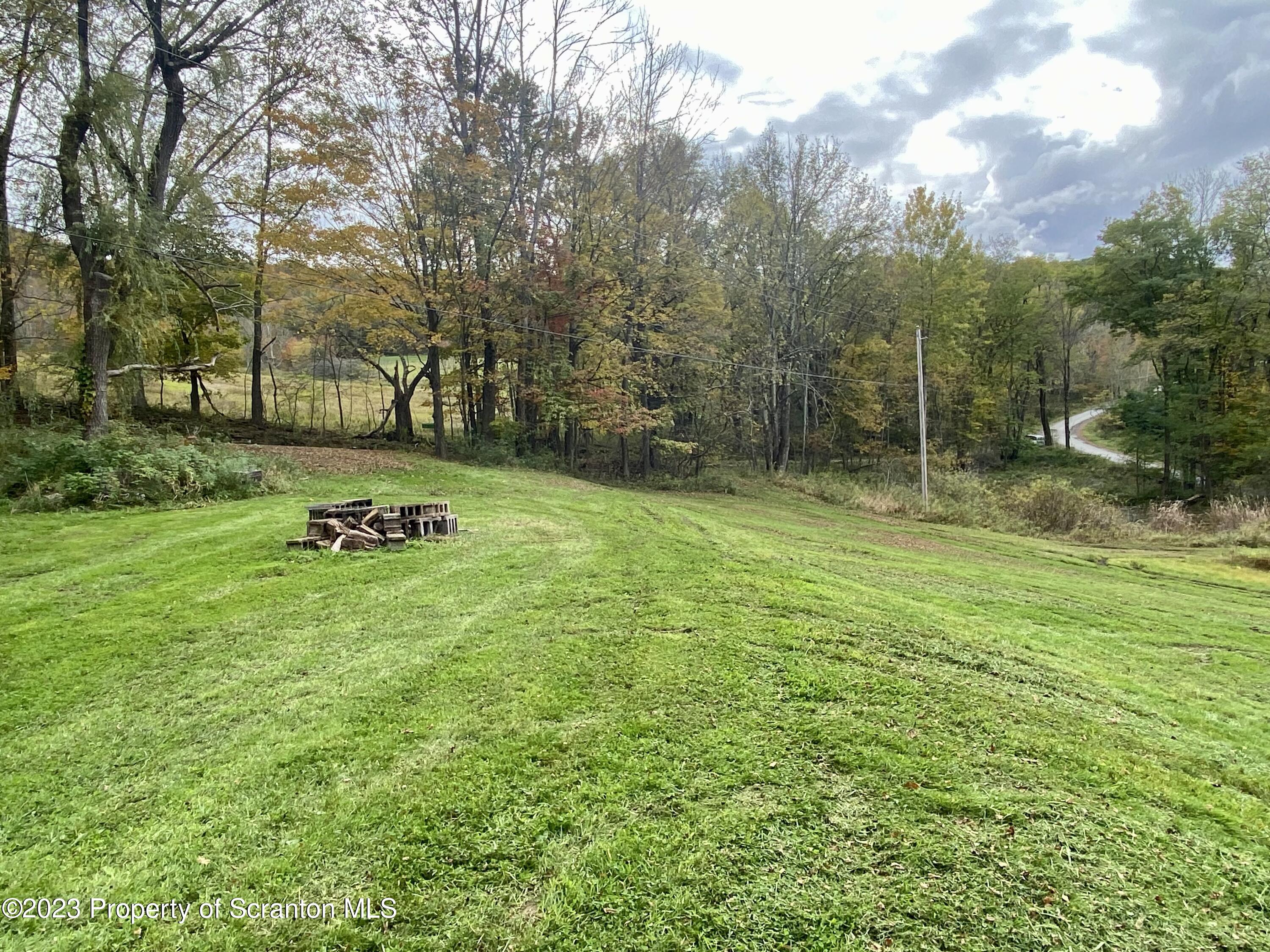 65 Powell Road Union Dale, PA 18470 - Photo 11 of 20 a backyard of a house with lots of green space