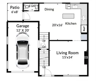 a picture of a book and a bench