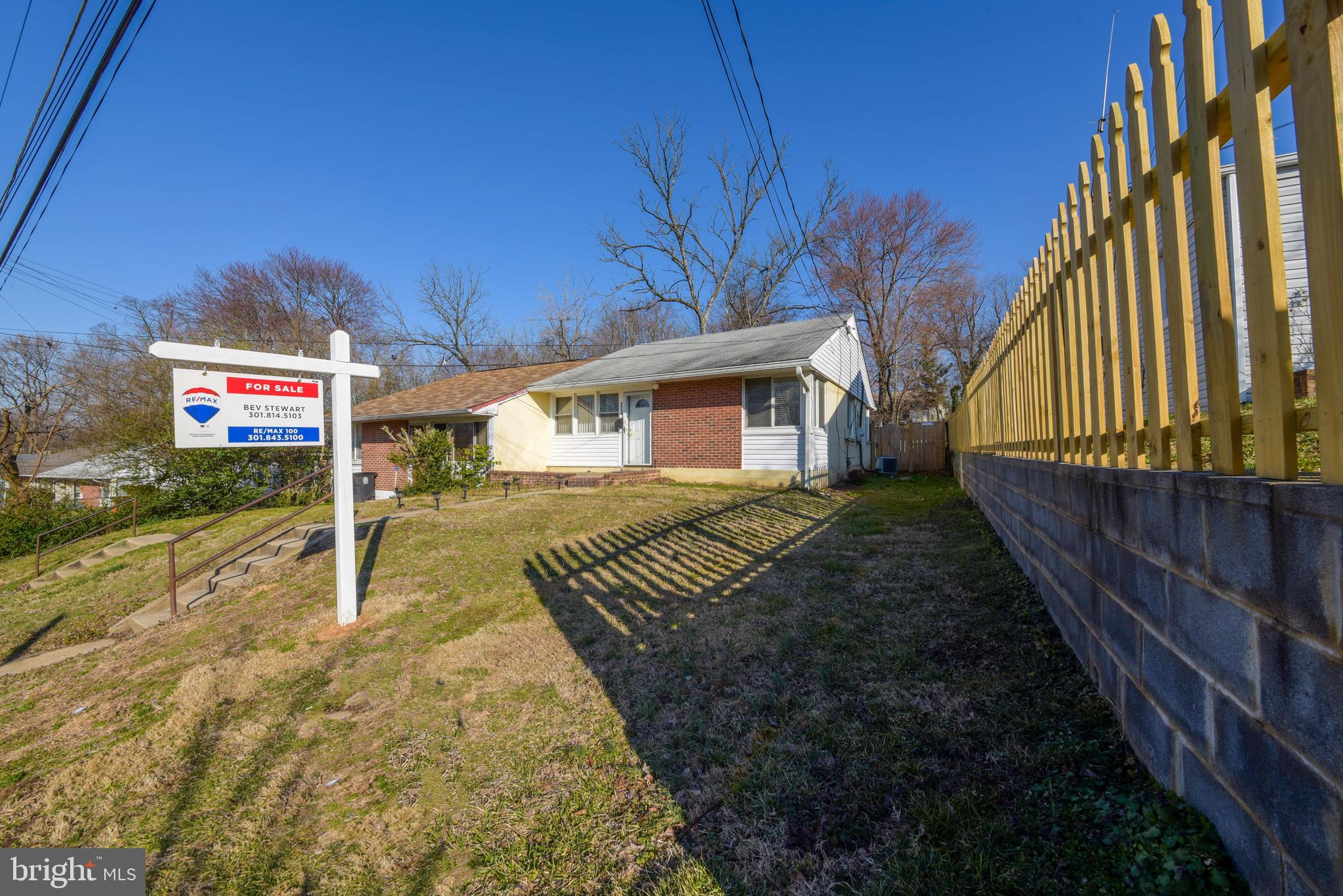 7730 Oxman Road Landover, MD 20785 - Photo 1 of 16 Partial Brick Front Semi-Detached Home