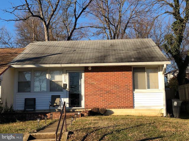 7730 Oxman Road Landover, MD 20785 - Photo 16 of 16 Partial Brick Front Semi Detached Home