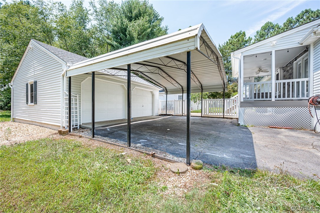 3741 Harrow Drive Chester, VA 23831 - Photo 30 of 37 a view of a house with backyard
