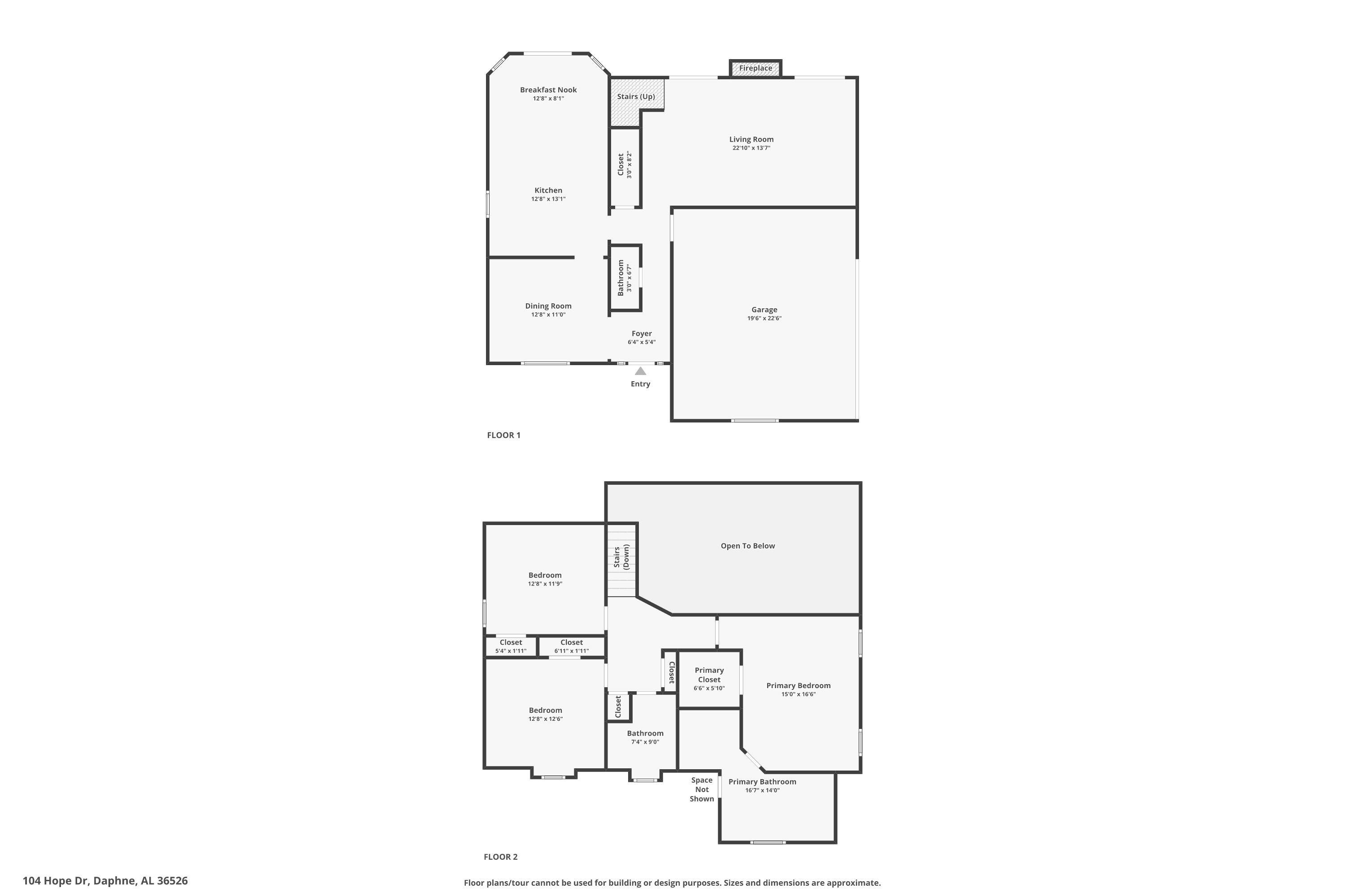 104 Hope Drive Daphne, AL 36526 - Photo 39 of 40 floorplan