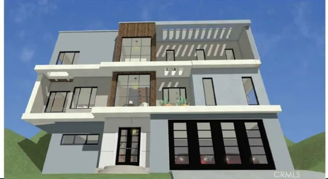 a view of a brick house