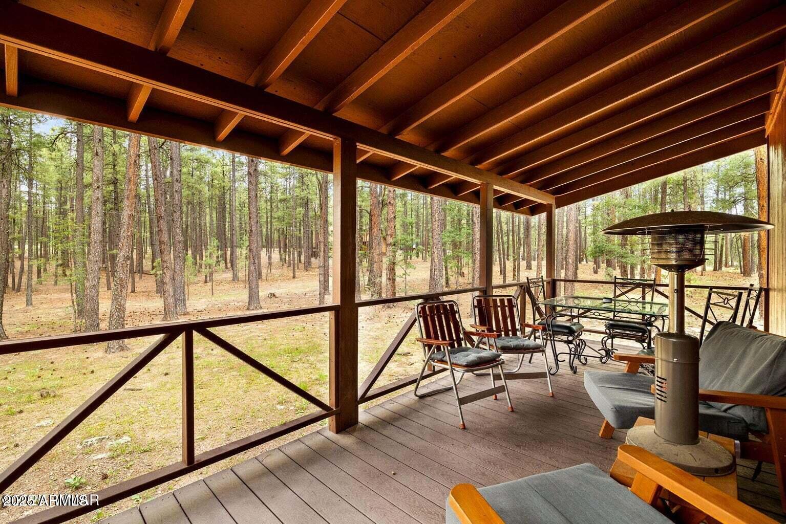 4 County Road 2089 Alpine, AZ 85920 - Photo 37 of 48 a view of staircase with outdoor seating